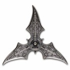 2026 Liberia 2 Oz Silver Ninja Shuriken Shaped Coin  box   Coa 