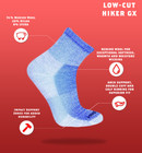 J b  Field s Hiking  hiker Gx  Colourful 74  Merino Wool Low-cut Sock
