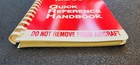 Twa Md80 Quick Reference Handbook  new Old Stock 