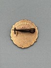 Vintage Baptist Church Cross And Crown Red Sunday School Lapel Pin Brooch