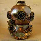 18  Diving Helmet Us Navy Mark V Deep Sea Divers Antique Scuba Sea Divers Helmet