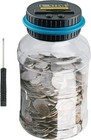 Coin Piggy Bank Saving Jar Digital Coin Counter With Lcd Display Large