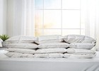 Comfydown Goose Down White Comforter - Made In Usa - 100  Egyptian Cotton