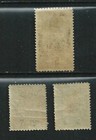      Turkey  ottoman Empire  - 3 Mh Newpaper Stamps - 1910-1920