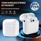 Pro 4 Tws Wireless Headphones Earphone Bluetooth 5 3 Waterproof Headset-au