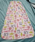 Halo Fleece  Sleep Sack Pink Animal Print Small 0-6 Months Baby Girl