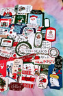 25 Piece Christmas Embellishments  Junk Journal Supplies  Planner Decor  Xmas