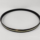 Rogers 22  Bass Drum Hoop W  White Pearl Inlay