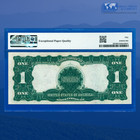 Fr 235 1899  1 One Dollar Silver Certificate  black Eagle   Pmg Au 50 Epq  11004