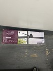 Home Decorators Easton 52 In  Indoor outdoor Matte Black Ceiling Fan With Remote