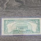 1929  5 National Currency Note  Federal Reserve Bank Of Atlanta  Ga low Mintage 