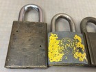 Lot Of 4 Vintage American Bechtel Ilco Padlocks Locks No Key Old Used Usa Nice