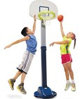 Little Tikes Adjust And Jam Pro Basketball Set  Blue