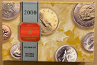 2000 Specimen Set Coa Royal Canadian Mint Rcm   Mrc - 7 Coin