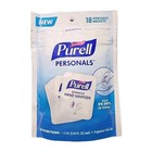 Purell Personals Hand Sanitizer Single Use Packets  18 Portable Packets  2 Pack 