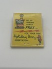 Vintage Holiday Inn Hotel Matchbook Advertising Full Unstruck