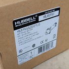 Hubbell Hbl460p9w Pin   Sleeve Plug 60a 250v Iec 60309 3p4w Ip67 Ip69k Blue Gray