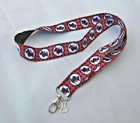 Handmade Scottish Terrier Dog Breed Ribbon Lanyard badge Holder
