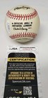 Warren Spahn Signed Rawlings Official National League Baseball Jsa Coa Braves 