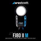 Westcott Fj80 Ii M Universal Touchscreen 80ws Speedlight With Adapter