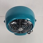 Vornado Model Vintage 6 Fan 2 Speeds Turquoise Metal  Tested   Works