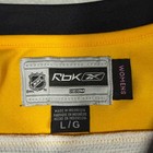 Reebok Boston Bruins Nhl Jersey Womens Large Black Angel 3 Captain C 7214w 09