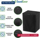 Single Black Outdoor Speaker Cover For Sonos Play 1   One one Sl - 600d Waterpro
