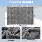 Vitalcozy 4 Pcs Soft Fleece Baby Blanket 30  X 40  3d Cozy Nursery Swaddling    