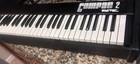 Vintage Univox Compac 2 Electronic Piano Keyboard Retro 1970s Made Italy Tested
