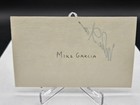 Mike Garcia Cleveland Indians Signed Index Card