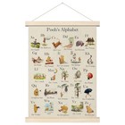 Winnie The Pooh Alphabet Hanger Frame  Classic Pooh Wall Decorations  Nursery 