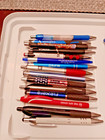 Advertising Pens Lot Of 30 Vintage Modern Ball Point Pens