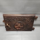 Antique Cast Iron Lexington Cook Stove Door Wood Burning Parlor Room Heater