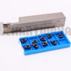 Face Grooving Tool Width 8mm 160mm-400mm Indexable Grooving Inserts 10pcs