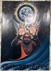 Vintage Original 1977 Earth Wind   Fire African Art 70s Soul R b Poster