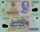 3 Million Vietnamese Dong    6   500 000 Vnd Currency Banknotes   Authentic