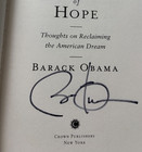 President Barack Obama Signed The Audacity Of Hope Book 1st 1st 2006 Bas