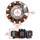 Stator Crankcase Cover Gasket For Yamaha Tw200 Trailway 200 1988-2000