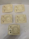 Lot Of 5 Medela Breast Pump Faceplates Only Replacement Yellow 