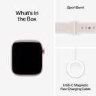 Apple Watch Series 11  gps  42mm Rose Gold Aluminum Case Sport Band S m Meu04lwa