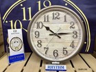 Rhythm Musical Wall Clock 12 Melody    timber    Cmh767ur06 Weathered Deck Pine Wood