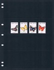  4 25 Scott Value - 2005 Zambia Butterflies African Wildlife Cv Mnh Nh Umm