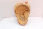 Antique Native American Cherokee Indian Hand Carved Medicine Man Mask Signed