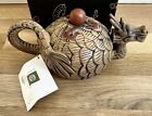 Vintage Very Nice Chinese Yixing Vintage Clay Dragon Teapot W  Box