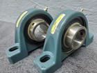 Lot Of 2 - Dodge 056855  40mm Bore Pillow Block Ball Bearing Unit