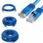 Cat5e Blue Patch Cable Ethernet Lan Rj45 10ft