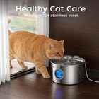 Cat Water Fountain Stainless Steel 108oz 3 2l Automatic Pet Dog Water Fountain