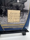 Thomas Edison 2024 Pieces Of The Past Vsr-te Authentic Document Relic Card