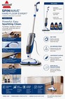Bissell Spinwave Hard Floor Expert Corded Spin Mop Cleaner 20393 New Sealed