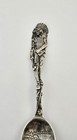 Vtg Paye   Baker Sterling Silver Niagara Falls Indian Chief Souvenir Spoon 28g